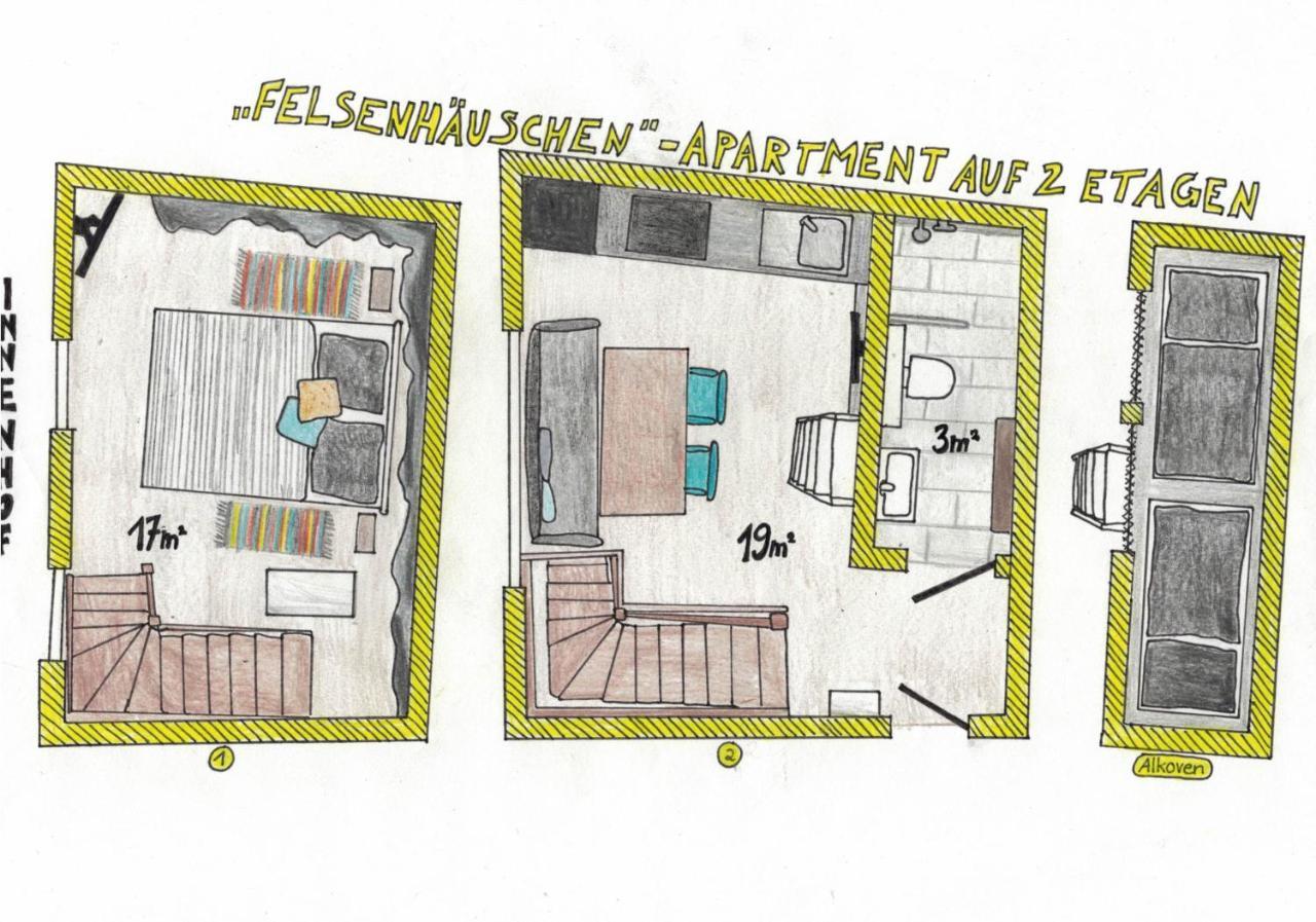 Das Gelbe Haus - Drei Besondere Ferienwohnungen فلنسبورغ المظهر الخارجي الصورة